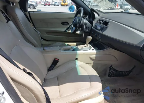 2003 BMW Z4 2.5I from USA, damaged, VIN 4USBT334X3LS46762